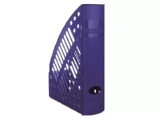 Iratpapucs, műanyag, 70 mm, DONAU, kék