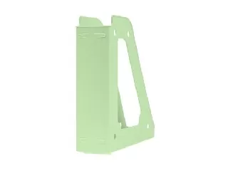 Iratpapucs, műanyag, 70 mm, DONAU, pasztellzöld