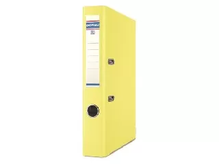 Iratrendező, 50 mm, A4, PP/karton, élvédő sínnel, DONAU 