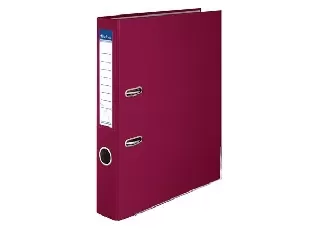 Iratrendező, 50 mm, A4, PP/karton, élvédő sínnel, VICTORIA OFFICE, 