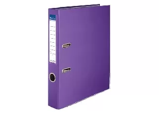 Iratrendező, 50 mm, A4, PP/karton, élvédő sínnel, VICTORIA OFFICE, 