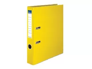 Iratrendező, 50 mm, A4, PP/karton, élvédő sínnel, VICTORIA OFFICE, 