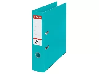 Iratrendező, 75 mm, A4, PP, élvédő sínnel, ESSELTE 