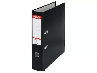 Iratrendező, 75 mm, A4, PP/karton, élvédő sínnel, ESSELTE 