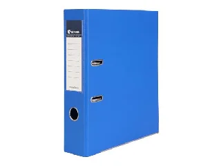 Iratrendező, 75 mm, A4, PP/PP, élvédő sínnel, VICTORIA OFFICE, 