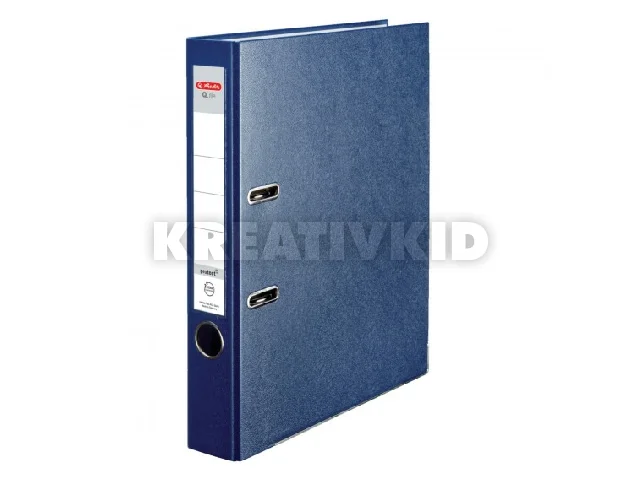 Iratrendező A4 5 cm Q.file kék