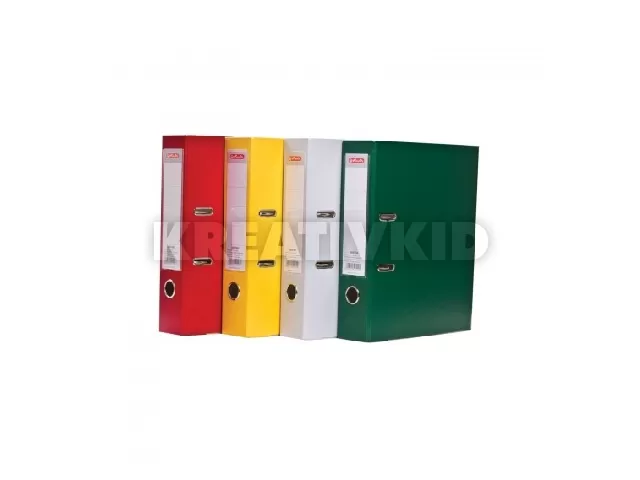 Iratrendező A4 7,5 cm élvédős sárga