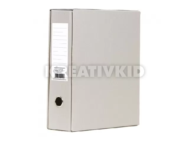 Iratrendező A4 8 cm tokos natúr