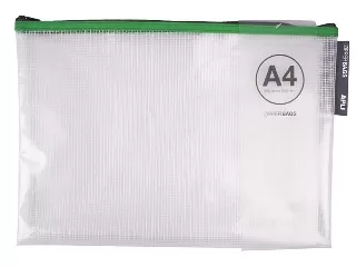 Iratrendező tasak, cipzáras, A4, APLI, vegyes színek