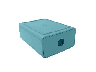 Irattároló, műanyag, 1 fiókos, EXACOMPTA 