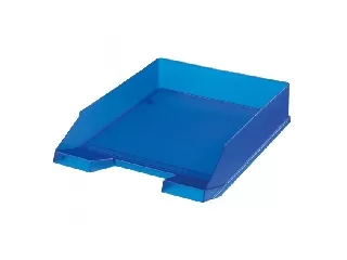 Irattartó tálca Classic A4 átlátszó kék