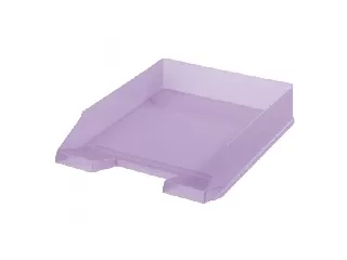 Irattartó tálca Classic A4 átlátszó lila