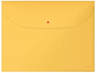 Irattartó tasak, 2 zsebes, A4, PP, pantentos, LEITZ 