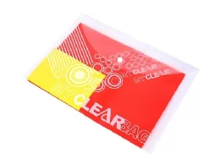 Irattartó tasak, A4, PP, patentos, 180 mikron, FLEXOFFICE 