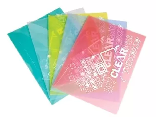 Irattartó tasak, A4, PP, patentos, 180 mikron, FLEXOFFICE 