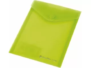 Irattartó tasak, A6, PP, patentos, 160 mikron, PANTA PLAST, pasztellzöld