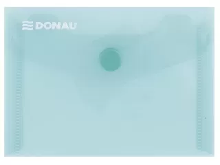 Irattartó tasak, A7, PP, patentos, DONAU, zöld