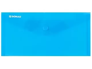 Irattartó tasak, DL, PP, patentos, DONAU, kék