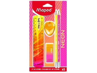 Írószer készlet, 5 darabos, MAPED 