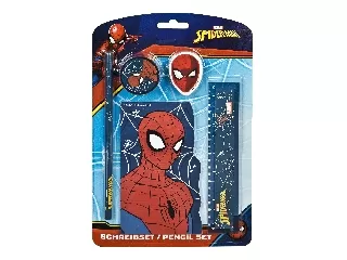 Írószer szett, 5 db, Pókember