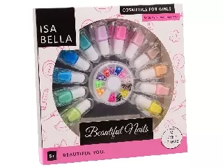 IsaBella 12 db körömlakk és 12 féle dekoráció