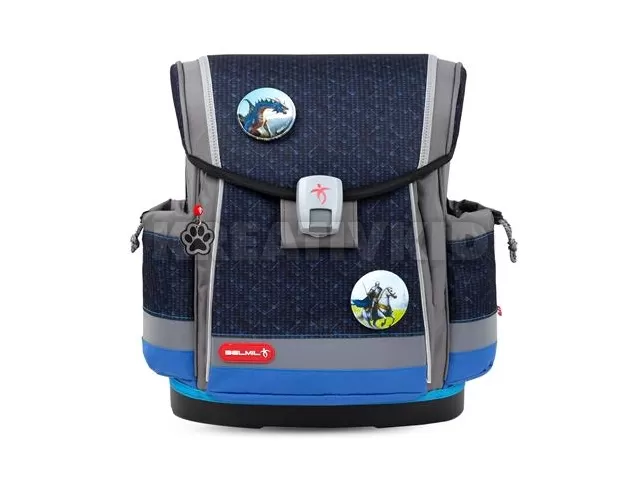 Iskolatáska, mágneszárral, BELMIL