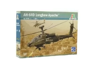 Italeri: AH-64D Longbow Apache helikopter makett, 1:48