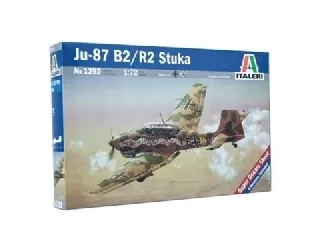 Italeri: JU-87 B-2/R-2 Stuka repülőgép makett, 1:72