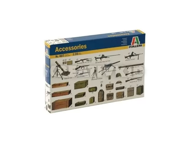 Italeri: Katonai kiegészítő szett, 1:35