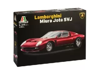 Italeri: Lamborghini Miura Jota SVJ autó makett, 1:24