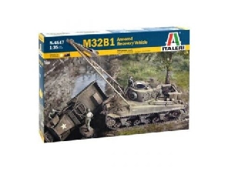 Italeri: M32B1 Armored recover mentő jármű makett, 1:35