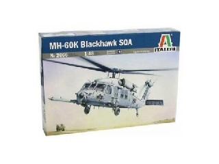 Italeri: MH-60K Blackhawk Soa helikopter makett, 1:48