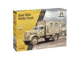 Italeri: Opel Blitz rádiós teherautó makett, 1:35