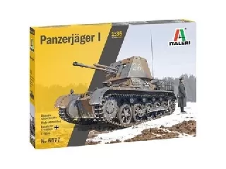 Italeri: Panzerjager I tank makett, 1:35