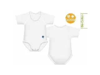 J Bimbi kombidressz 0-36 hó biopamut 4 Seasons  fehér 10843