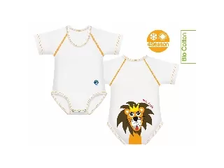 J Bimbi kombidressz 0-36 hó biopamut 4 Seasons Jungle Lion 10852