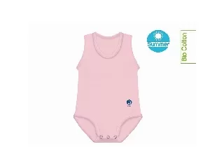 J Bimbi kombidressz 0-36 hó biopamut Summer pink 10861