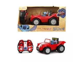 Jada Toys: Stitch Buggy RC járgány, piros