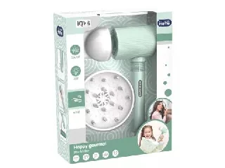 Játék hajszárító hang- és léghatásokkal