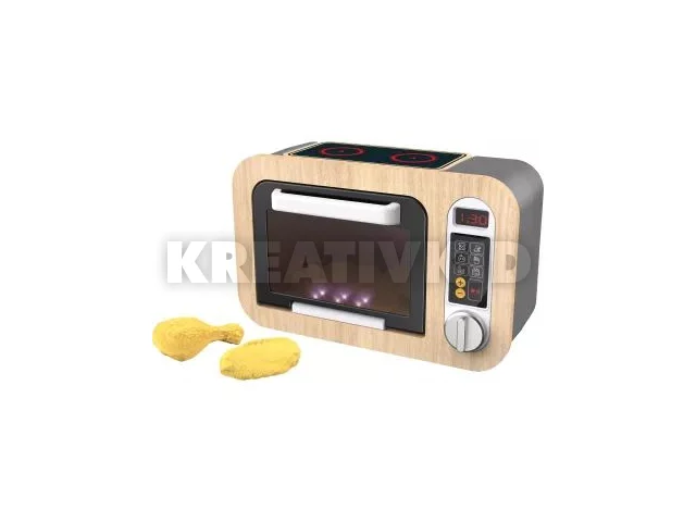 Játék mikrohullámú sütő hang- és fényhatásokkal