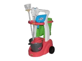 Játék takarító kocsi 55cm