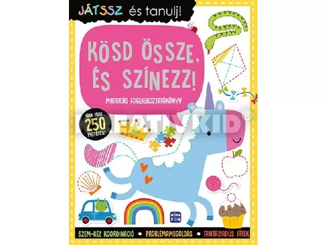 Játssz és tanulj - Kösd Össze és színezz!