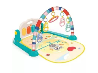 Játszószőnyeg babáknak zongorával, hang és fényhatással