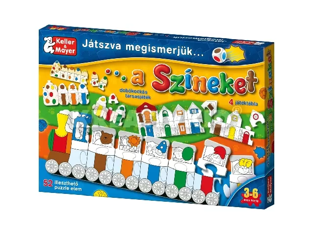 Játszva megtanuljuk a színeket