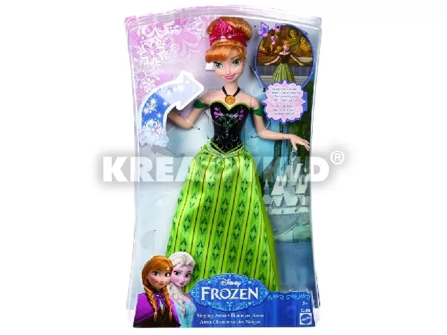 Jégvarázs Éneklő Anna baba