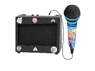 Jégvarázs hordozható hangszóró karaoke mikrofonnal