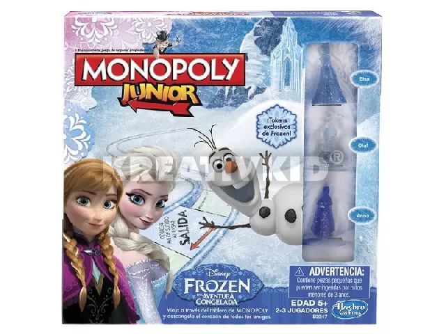 Jégvarázs Monopoly Junior társasjáték