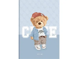 Jegyzetfüzet, A4, kockás, 80 lap, keményfedeles, SHKOLYARYK