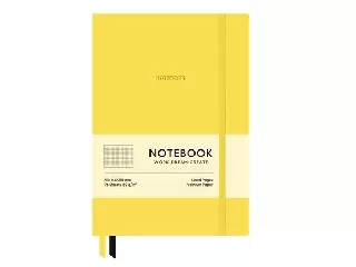 Jegyzetfüzet, A5, kockás, 96 lap, puhafedeles, SHKOLYARYK 