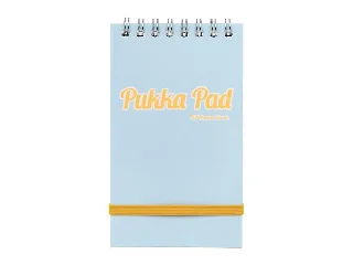 Jegyzetfüzet, A7, vonalas, 50 lap, PUKKA PAD 